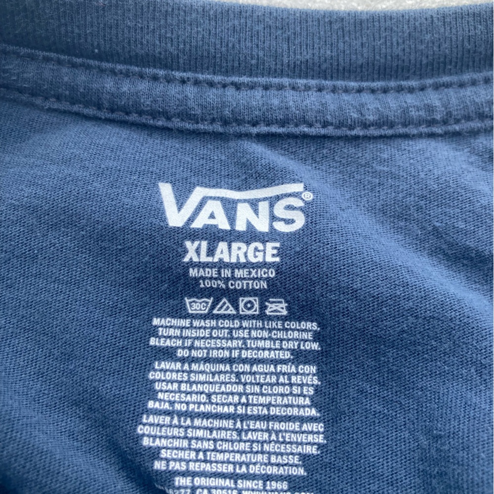 Kid's XL Long Sleeved Vans Shirt - Picture 4 of 4